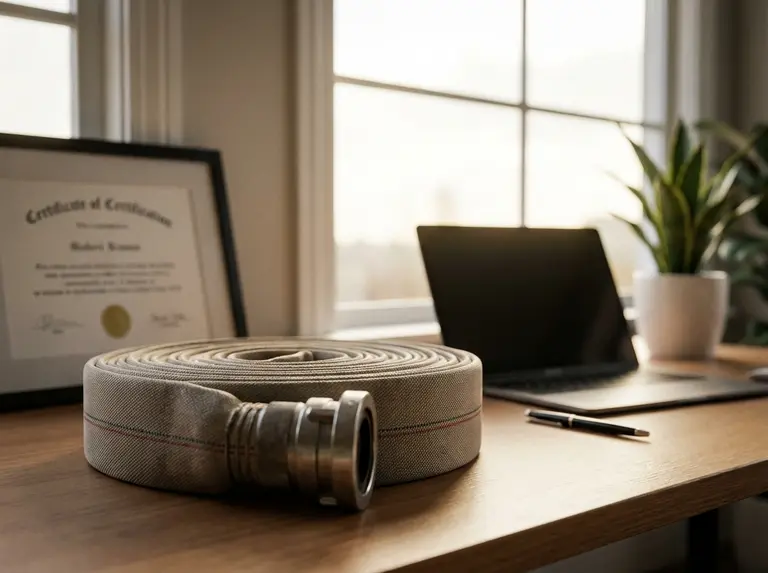 Сертификат на шланг